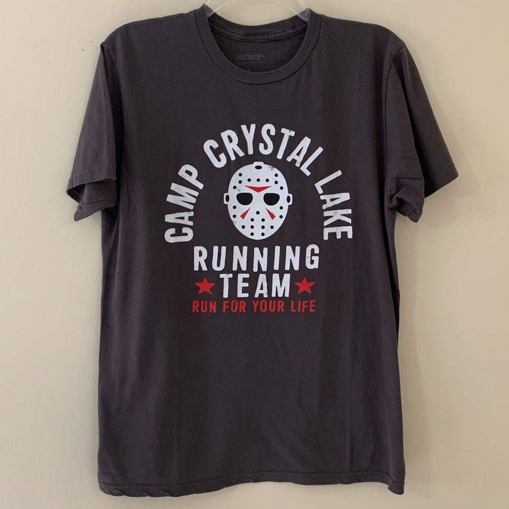 Vintage Friday the 14th Michael Myers Camp Crystal Lake T Shirt
